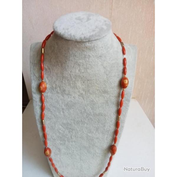 collier ancien  longueur 20 cm ferm