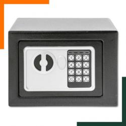 Coffre-fort - Affichage LED pour batterie et confirmation de code - Porte avec double-boulons