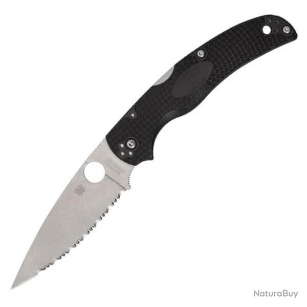 SPY-C244SBK Couteau pliant Spyderco Native Chief manche FRN