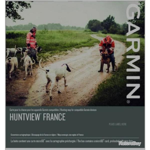 Carte huntview garmin sud ouest