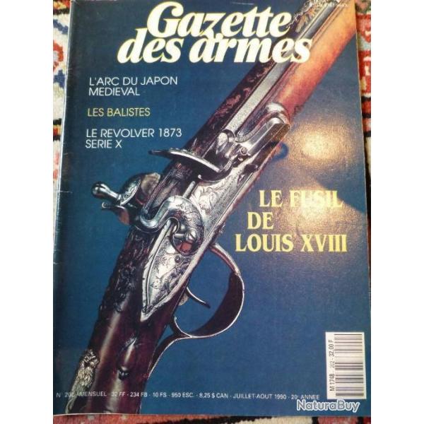 revue gazette des armes numro 202 = 1 euro seulement !