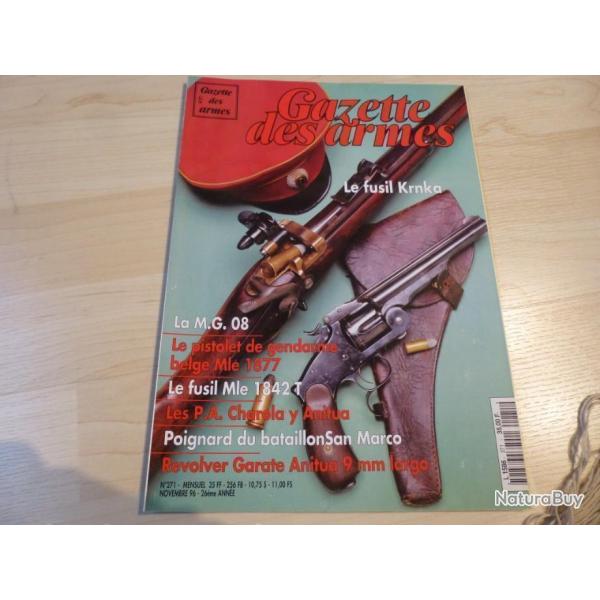 dossier le fusil KRNKA = une revue gazette des armes numro 271