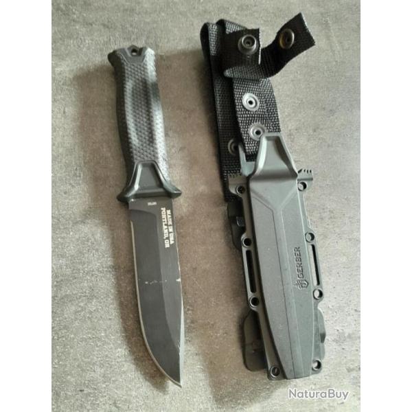 Gerber strongarm usa Combat,  tactique,  edc, bushcraft,  camps... excellent couteau polyvalent.