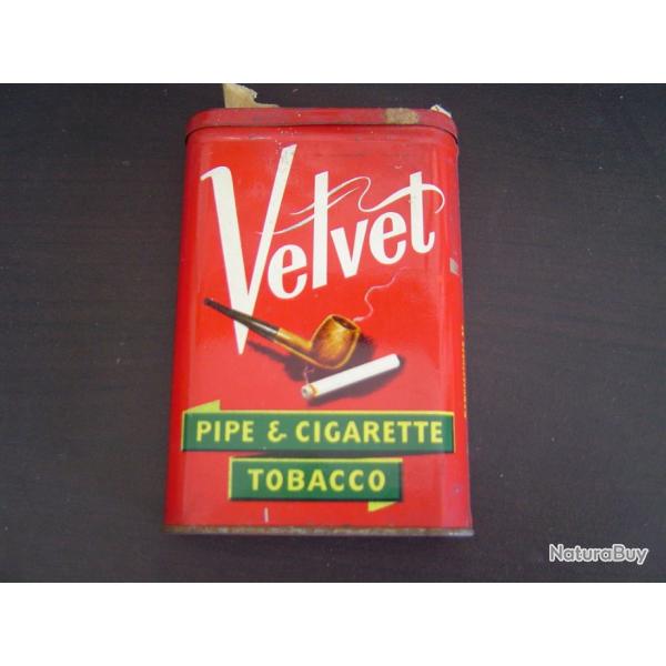 BOITE DE TABAC VIDE VELVET US WW2