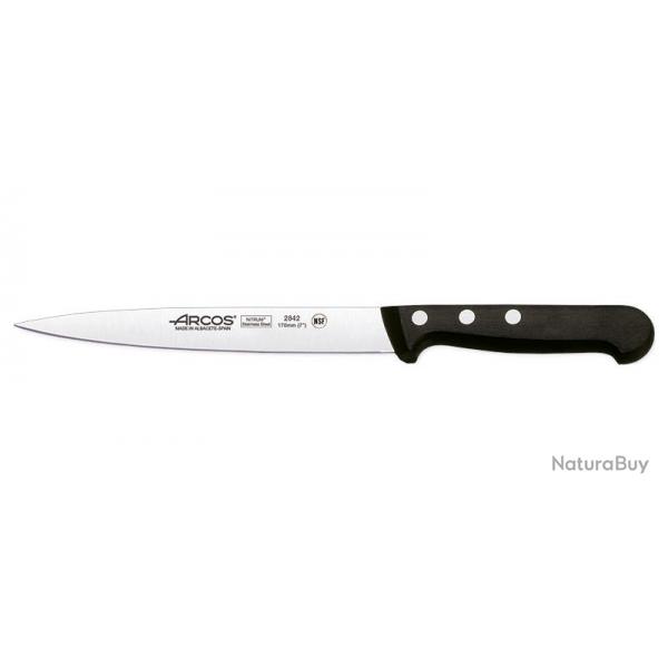 Couteaux  filet Arcos Universal Prof 17 cm