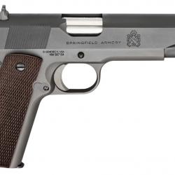 SPRINGFIELD - PISTOLET 1911 MIL-SPEC NOIR C/.45 ACP CANON 5'' - 1 CHARGEUR 7 CPS