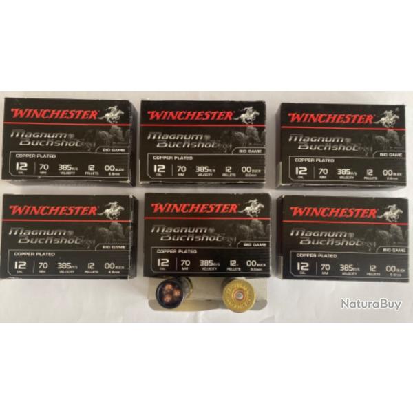 Chevrotine winchester magnum buckshot12/70