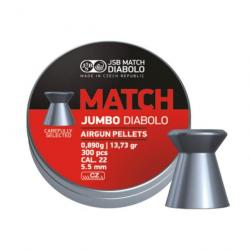 PLOMBS JSB MATCH JUMBO 5.50mm/0.890Gr x300