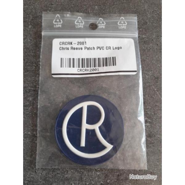 Chris Reeve patch velcro neuf ! 4cm diamtre