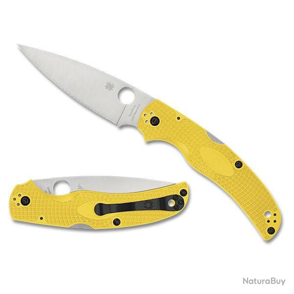 SPY-C244PYL Couteau pliant Spyderco Native Chief Salt milieu marin