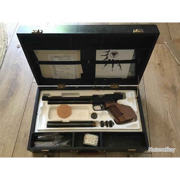 PISTOLET FEINWERKBAU MODLE 2 AVEC MALLETTE ET ACCESSOIRES D ORIGINE