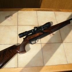 BROWNING Bar MK3 zénith wood affût, montage amovible et lunette BUSHNELL