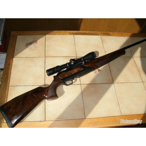 BROWNING Bar MK3 znith wood afft, montage amovible et lunette BUSHNELL