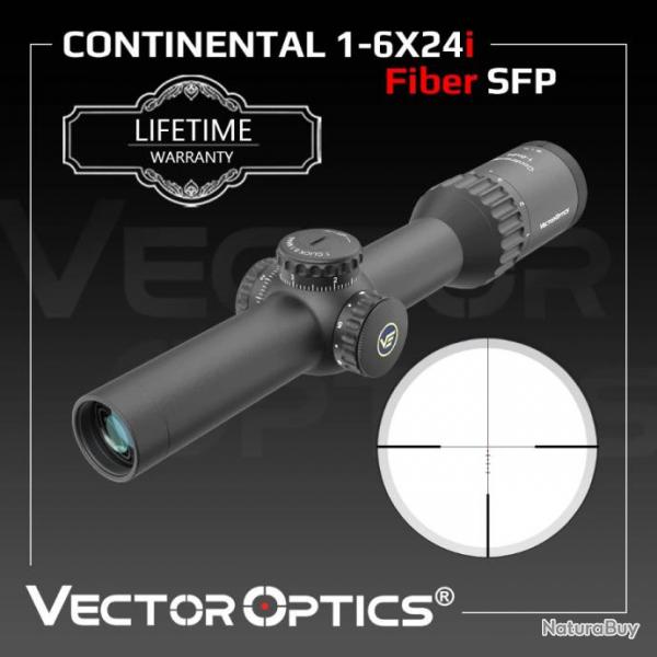 Vector Optics Continental 1-6X24i SFP SCOC-44 Paiement en 3 ou 4 fois -