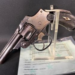 SMITH & WESSON HAMMERLESS SECOND MODEL cal 32 sw short