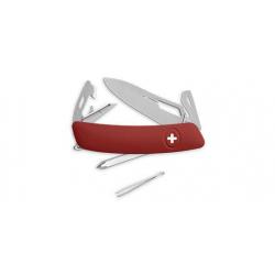 Couteau Swiza SH04 Allmatt - Rouge