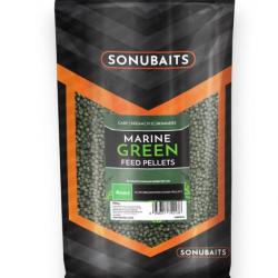 SONUBAITS FEED PELLETS MARINE GREEN 900GR SONUBAITS 6mm