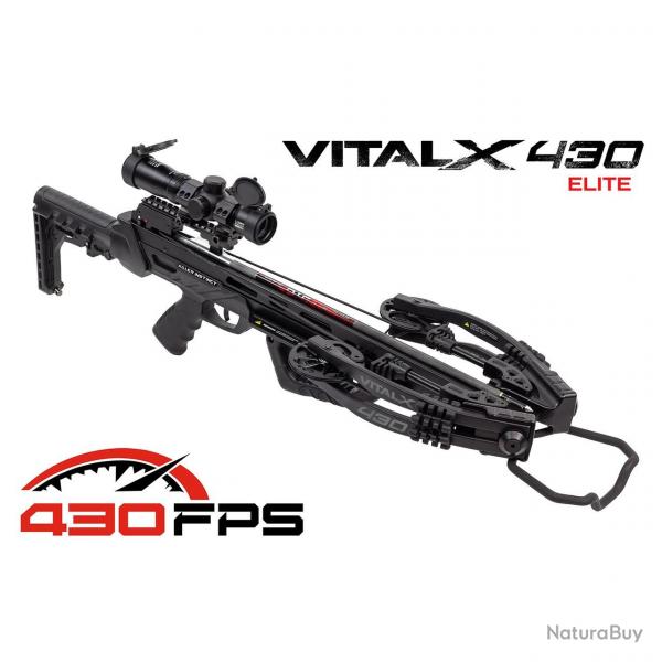 Arbalte  poulies Killer Instinct Vital-X Elite 430 FPS 195 LBS