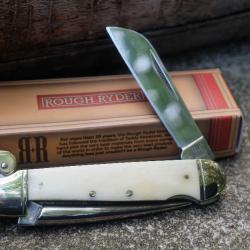 Couteau De Marin Sailor Knife Marlin Spike Lame Acier 440 Manche Os Ivoirine Bélière