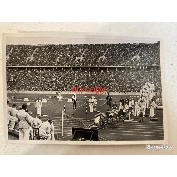 Ancienne Carte Allemande Jeux Olympiques Berlin 1936 Band II gruppe 57 Bild Nr 37