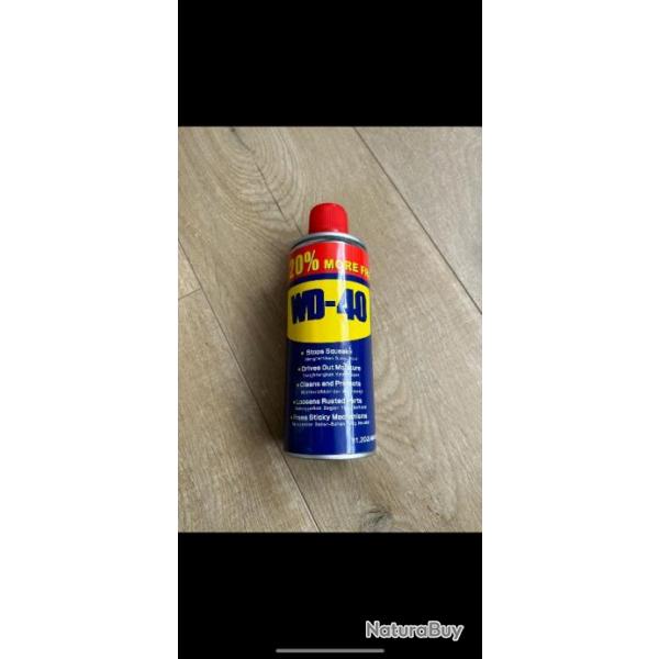 WD40 grand format 400ml, lubrifiant et dgrippant