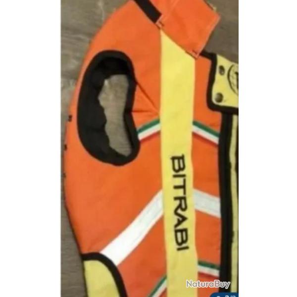 Vend 2 gilets chasse pour chiens occasion marque BS planet Bitrabi