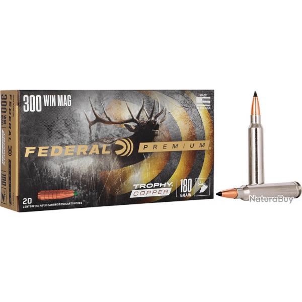 Federal Premium Trophy Copper 300win Mag 180g