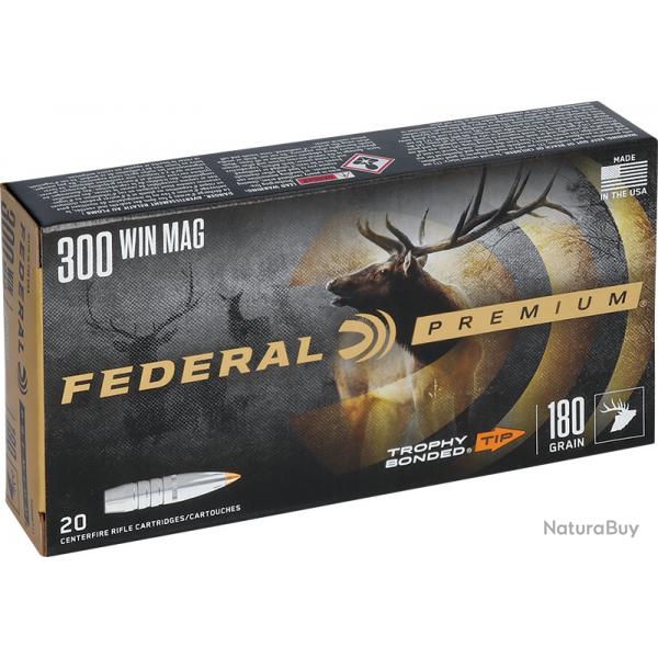 Federal Premium Trophy Bonded TIP 300win Mag 180g