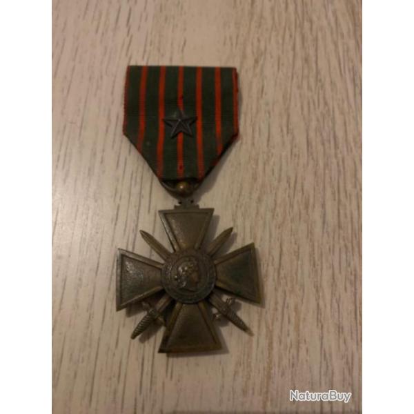 CROIX DE GUERRE FRANAISE 14-18 (1/2)