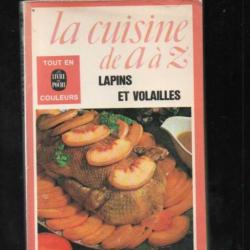 la cuisine de a à z lapins et volailles Livre de poche.