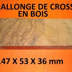 pièce de bois pour rallonge de crosse fusil BERETTA ZOLI PERFEX BAIKAL- VENDU PAR JEPERCUTE(D22E524)