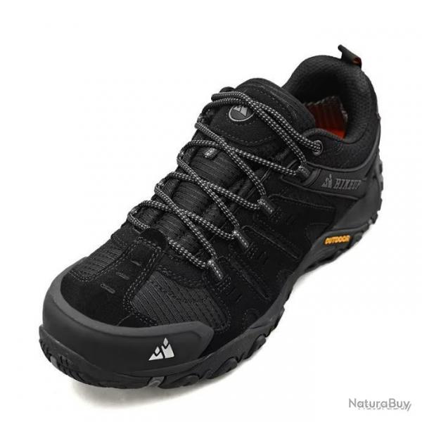 CHAUSSURES DE MARCHE TAILLE BASSE DURABLE ET CONFORTABLE - NOIRE