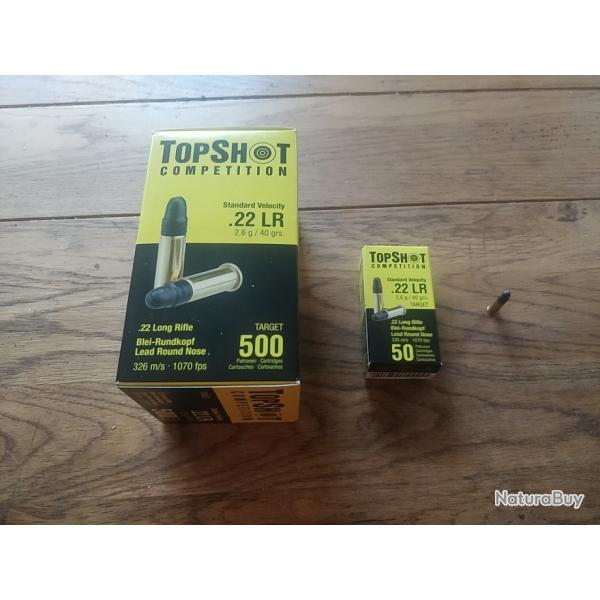 Cartouche Topshot 22lr