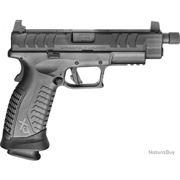 SPRINGFIELD - PISTOLET XD-M ELITE 4.5 OSP CANON FILETE C/9X19 - CHARGEURS 2x20 CPS