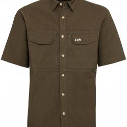 Chemise à manches courtes ILEX Pro Cordura-Shirt Shortsleeve (Couleur: Olive, Taille: 3XL)