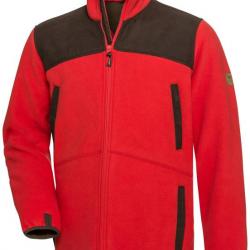 Veste polaire de signal Super-Sherpa PS 5000 (Couleur: Rouge signal/olive, Taille: XL)