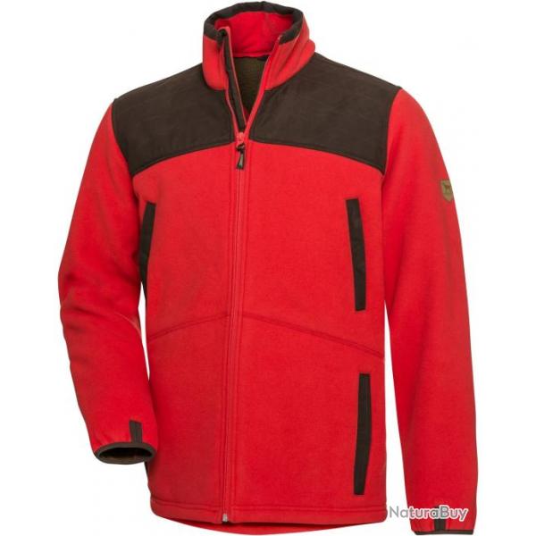 Veste polaire de signal Super-Sherpa PS 5000 (Couleur: Rouge signal/olive, Taille: XL)