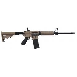 Déstockage Cat. B ! - CARA RUGER AR-556 5.56 NATO CANON 16.10" 40,9CM CHARGEUR 10 COUPS BRUN