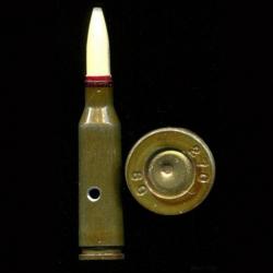 5.45 x 39 AK74 URSS - à blanc balle plastique