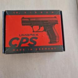 Pistolet à plomb WALTHER CPS CO2 black UMAREX