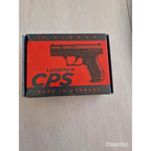 Pistolet  plomb WALTHER CPS CO2 black UMAREX