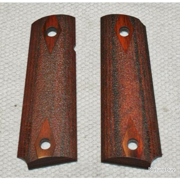 Paire de Plaquettes Bois pour pistolet COLT 1911