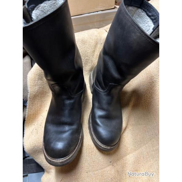 Bottes Meindl 43 cuir doubles mouton goretex