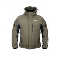 Veste Shimano Rain Jacket Padded Green