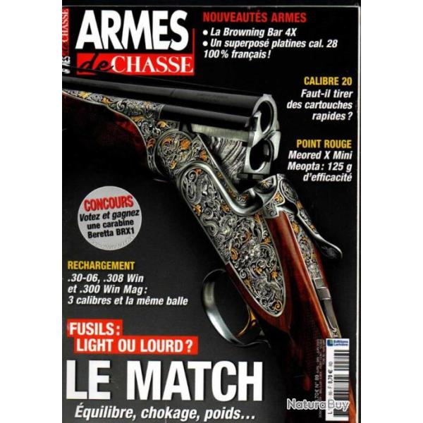 armes de chasse 89 , clment pottet , john rigby & co, browning bar 4 x, superpos moors , pierre