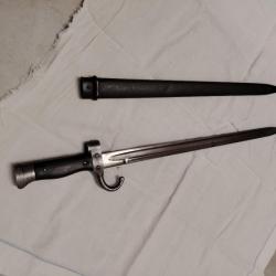 Baïonnette mousqueton premier type