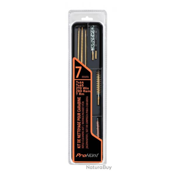 Kit de nettoyage ProHunt Carabine cal. 7 mm