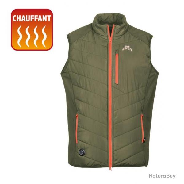 Gilet chauffant hybride ProHunt Kaki