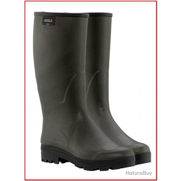 Aigle - Bottes Femme Chambord Neomesh Kaki P.36