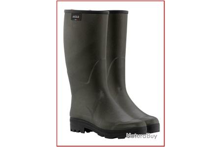 Aigle Bottes Femme Chambord Neomesh Kaki Bottes (12545263)